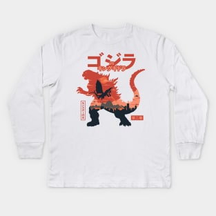 King of the Monsters Vol.2 Kids Long Sleeve T-Shirt